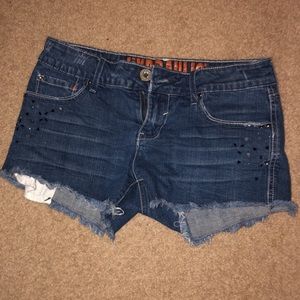 jean shorts